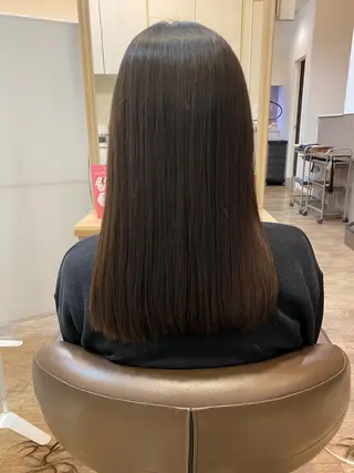ロング 長嶋 花梨のヘアスタイル