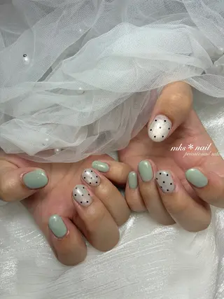 ネイル mks＊nail //  枚方長尾のネイルデザイン