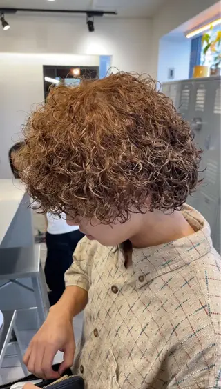 カラー パーマ メンズ fifth 武正 琉生のヘアスタイル