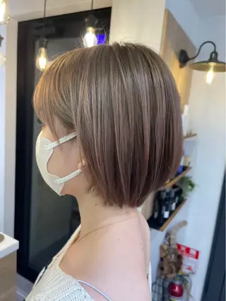 カラー ブリーチ✨/似合わせ カラー🎀/Yuzuのヘアスタイル