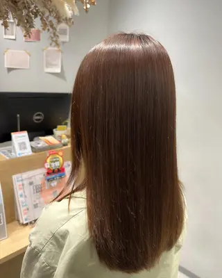 ミディアム 巻ける髪質改善🫧ハ イライト/永田汰伊智のヘアスタイル