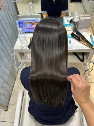ロング 【髪質改善カラー】 瀧田嵐士🇰🇷のヘアスタイル