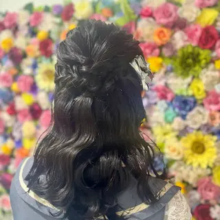 ロング ヘアアレンジ 1日中崩れない❤︎へ アメイク/SAORIのその他イメージ
