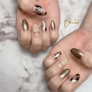 ネイル Nailsalon Bleu vertのネイルデザイン