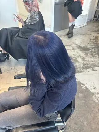 ミディアム カラー レイヤー sala 推しカラー職人🎀のヘアスタイル