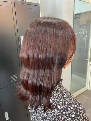 ミディアム カラー ALLEN hair /まなのヘアスタイル