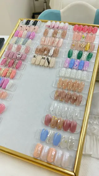 ネイル OCEAN nail パラジェル　取扱い店のネイルデザイン