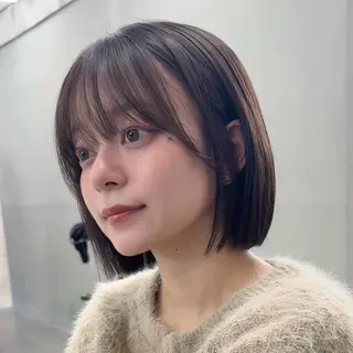 ショート カラー 顔周り✂️透明感 レイヤー/みっきーのヘアスタイル