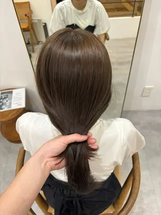 セミロング カラー CIECA . COCOROのヘアスタイル
