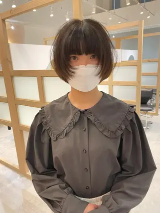 ショート 透明感/エクステ Veluaのヘアスタイル
