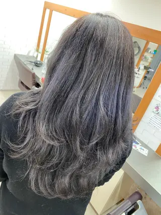 ロング カラー ブリーチカラー🫧 森　凪沙のヘアスタイル