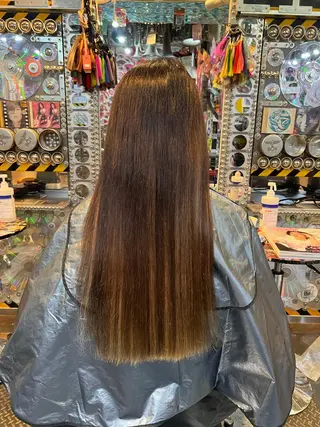 ロング カラー KOYA コヤのヘアスタイル