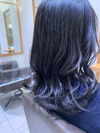 ロング パーマ ARMONY秋山輝也 コテ巻き風パーマ特化のヘアスタイル