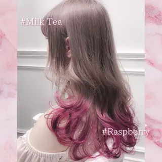 ロング カラー miyu /トレンド カラー×艶髪のヘアスタイル