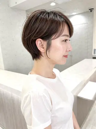 ショート 🫧似合わせショート ゴヤ🫧のヘアスタイル