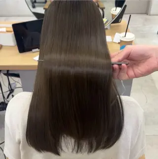 ロング 土屋 紗菜のヘアスタイル