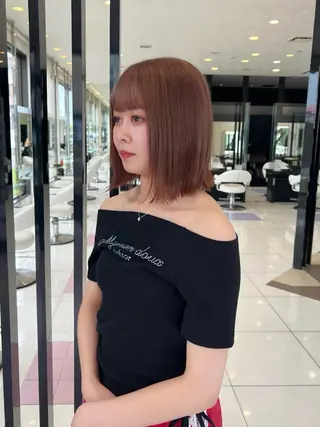 ショート 清水 星奈のヘアスタイル