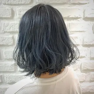 ミディアム カラー 【髪質改善】 kasumi🌷🌷のヘアスタイル