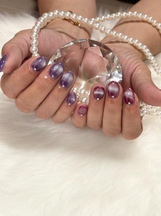 ネイル Be Rac 🖤🐍🦋🥀のネイルデザイン