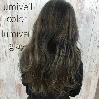 ロング カラー Oopsレイヤー 加藤澄都のヘアスタイル