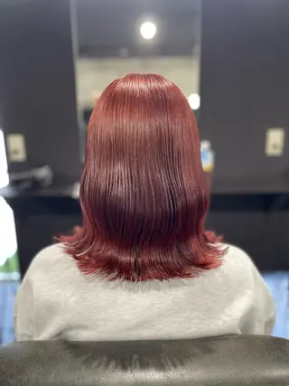 カラー 山田隆成/レイヤー カット支持率90%のヘアスタイル