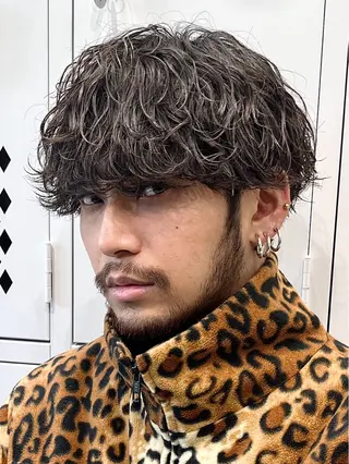 パーマ メンズ fifth 新谷 來のヘアスタイル