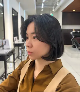 ショート ヘアアレンジ 🌼REINA🌼 毛流れカット🌼赤坂のヘアスタイル