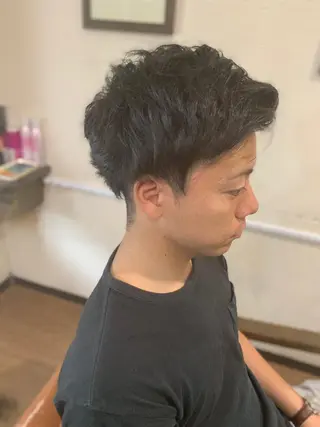 メンズ 片山 霞のヘアスタイル