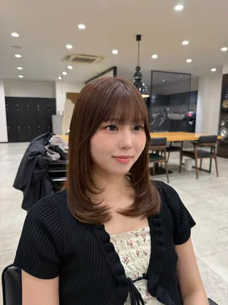 カラー ciate MAHIROのヘアスタイル