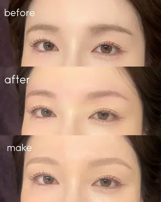アイブロウ 韓国風眉×顔タイプ 診断® Naoの眉毛・アイブロウイメージ