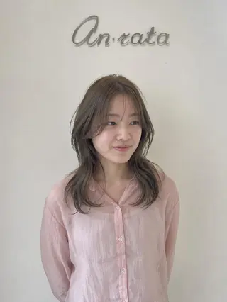 セミロング an・rata/ プチプラ/和歌山市駅のヘアスタイル