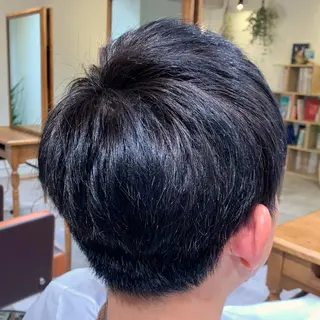 ショート カラー メンズ navile原宿 yumaのヘアスタイル