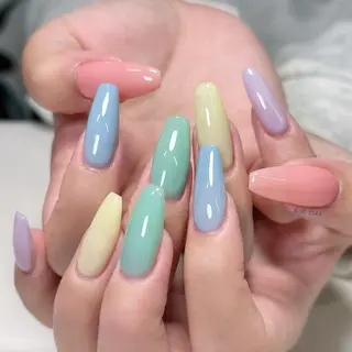 ネイル BLUE CORAのネイルデザイン