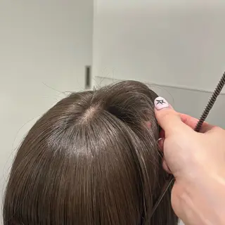 ミディアム 盛れる透明感カラー momokaのヘアスタイル