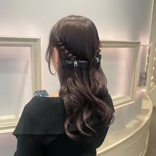 ロング ヘアアレンジ yuuka/ヘア セット/メンズ/横浜のヘアスタイル