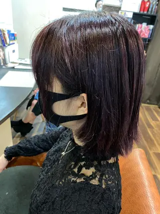 ショート カラー 堀 広夢のヘアスタイル