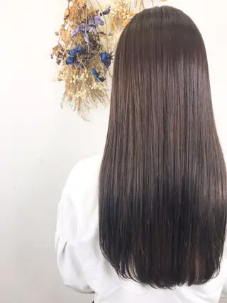 ロング 透明感カラー🇰🇷 レイヤー✨桑原　研太のヘアスタイル