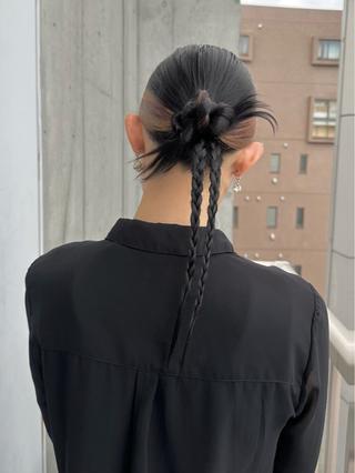 ヘアアレンジ 🍊千葉 未来🍊店長のヘアスタイル
