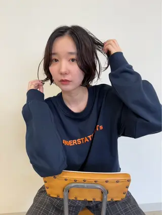 ミディアム Serina カラーモデル募集中！のヘアスタイル