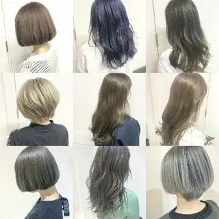 カラー ミディアム 竹内啓太 ボブのヘアスタイル