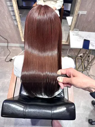 セミロング quill クイル　ツボイタクマのヘアスタイル