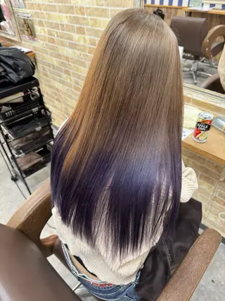 ロング 皆川 千奈実のヘアスタイル