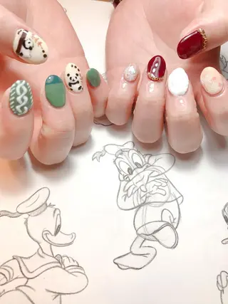ネイル 平尾駅前/持込み専門 /owlnailのネイルデザイン
