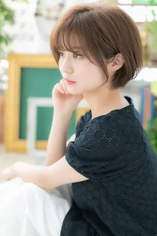 ショート カラー 🍀鶴貝 幸哉🍀のヘアスタイル