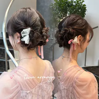 ヘアアレンジ BiBi  藪 菜月のヘアスタイル
