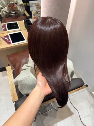 カラー konomi✧︎*。 ／暖色カラー🍒‎のヘアスタイル