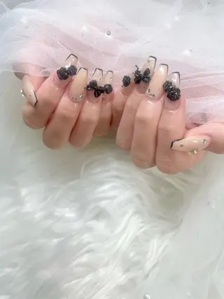 ネイル IBUKI PEEKABOO梅田のネイルデザイン