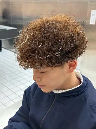 カラー パーマ メンズ fifth 武正 琉生のヘアスタイル