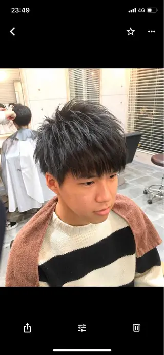 メンズ 佐藤 智弘のヘアスタイル