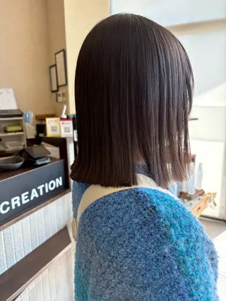 ミディアム 寺川 ちなつのヘアスタイル